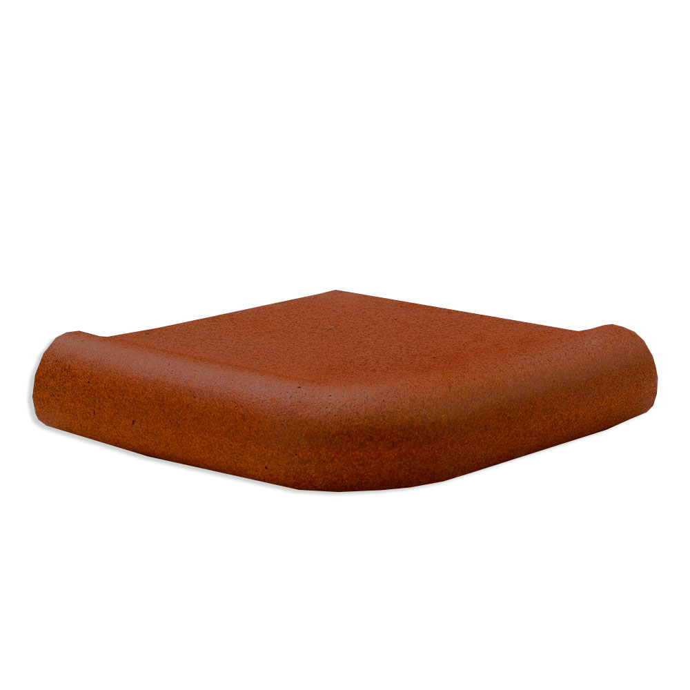 Gulvflis Natural Classic Utvendig Hjørne Aneto Brun Matt 28x28 cm